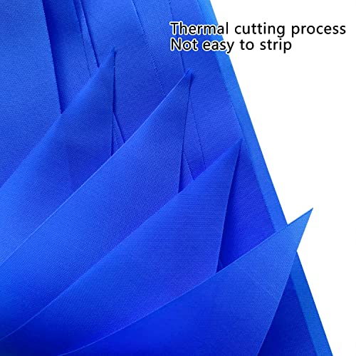 Consummate Blue Pennant Banners (60 Flags, 2 Ropes of 50 ft) - Hanging Triangle Bunting for Party Decorations - 7x11 Inch Flags