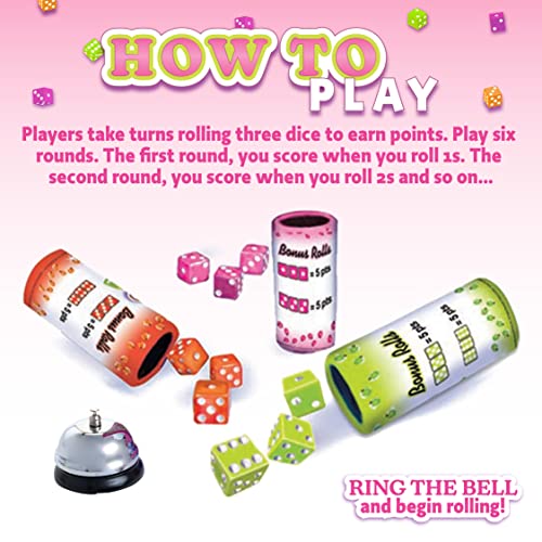 Continuum Games Retro Bunco Game Kit Party Box – Complete Set for 2-12 Players, Ages 13+