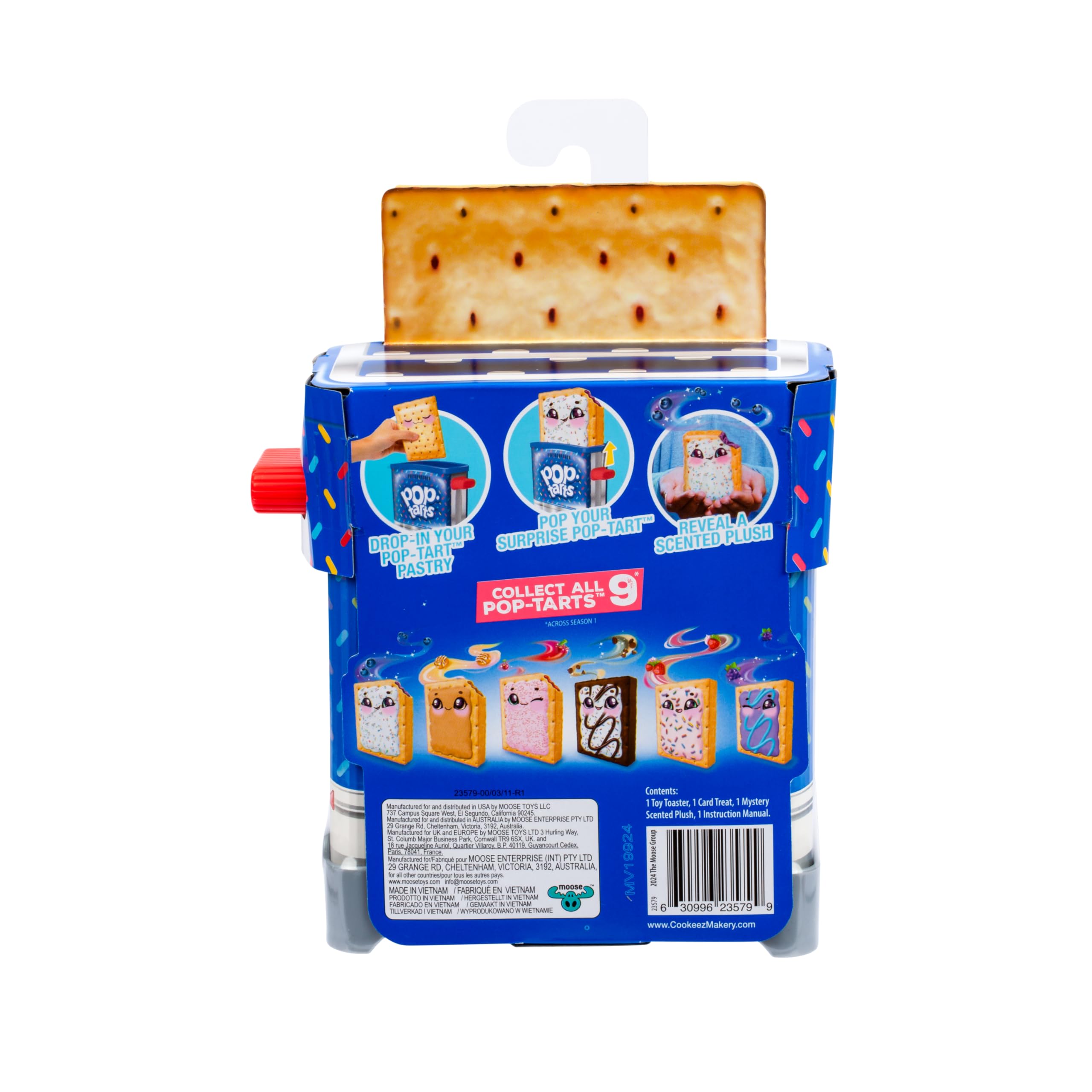 Cookeez Makery Pop-Tarts Toasty Treatz Toaster: Make a Scented Plush Surprise Friend – 9 Collectible Flavors