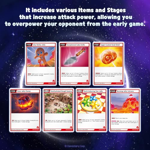CookieRun: Braverse Red Starter Deck – 60-Card Aggro TCG Starter