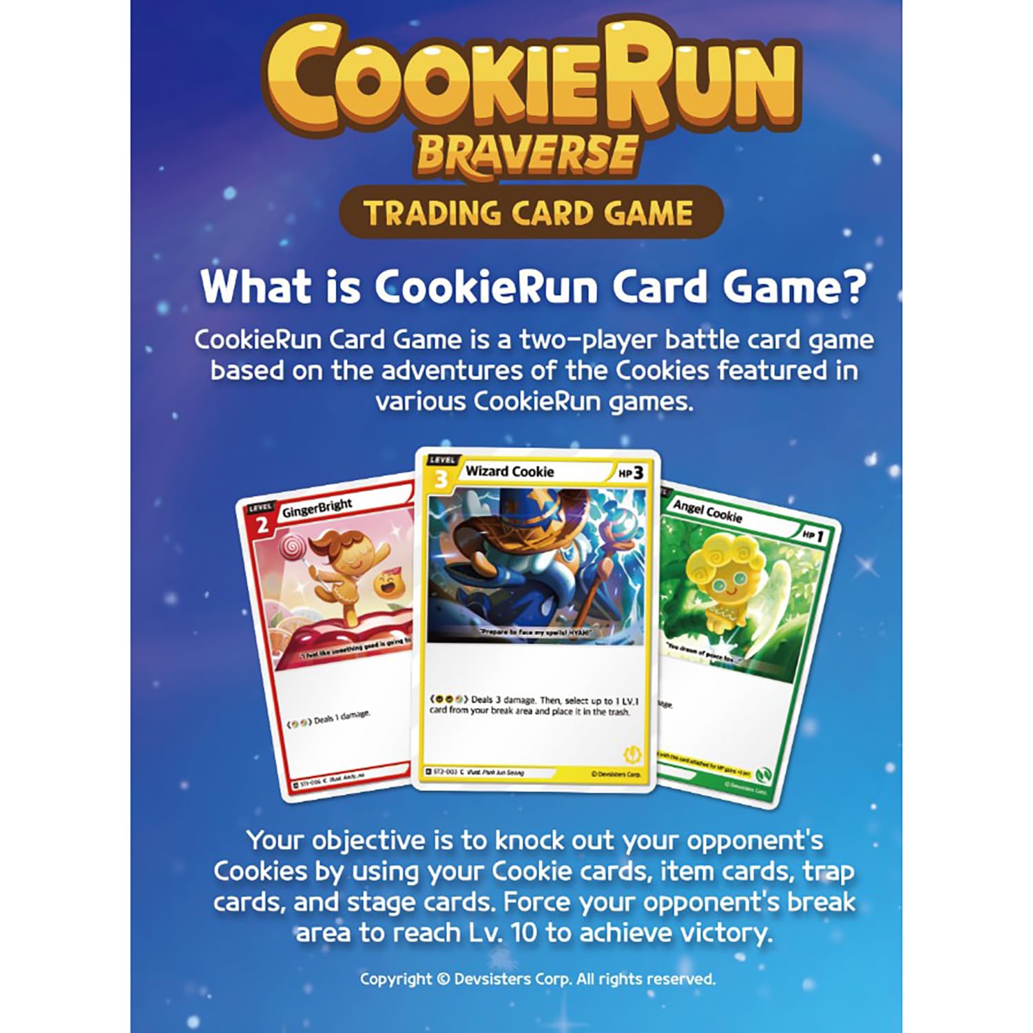 CookieRun: Braverse Red Starter Deck – 60-Card Aggro TCG Starter