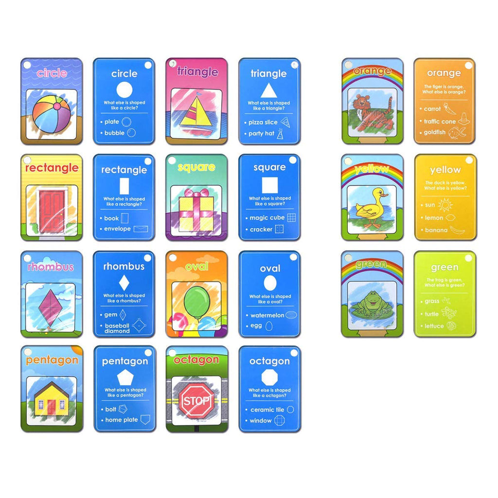 Coolplay Water Coloring Cards – Reusable Learning Toy for Toddlers (Shapes, Numbers, Colors)