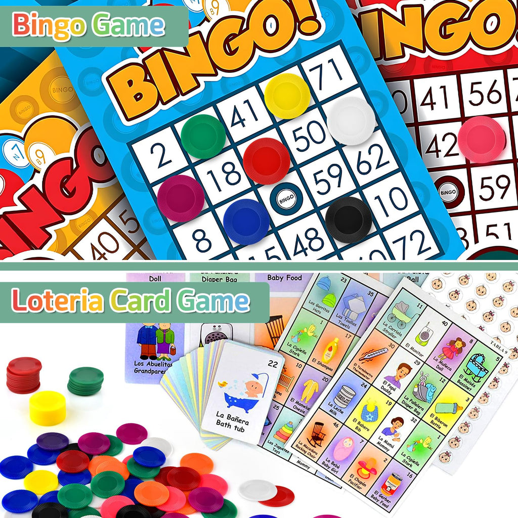 Coopay 250 Plastic Poker Chips 1.5 Inch 10 Colors Bingo Counters Math Learning Tokens