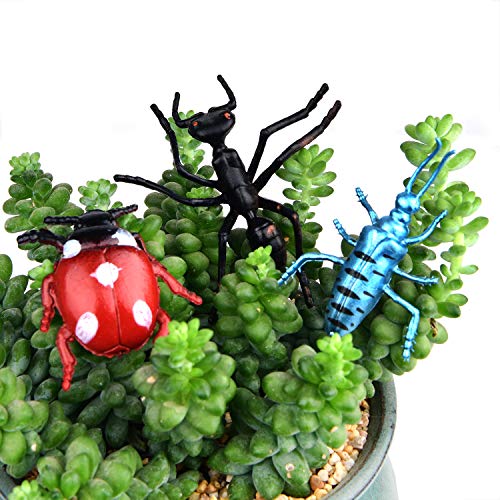 Coopay 51-Piece Plastic Insect Set – Realistic Fake Bugs for Education and Party Favors