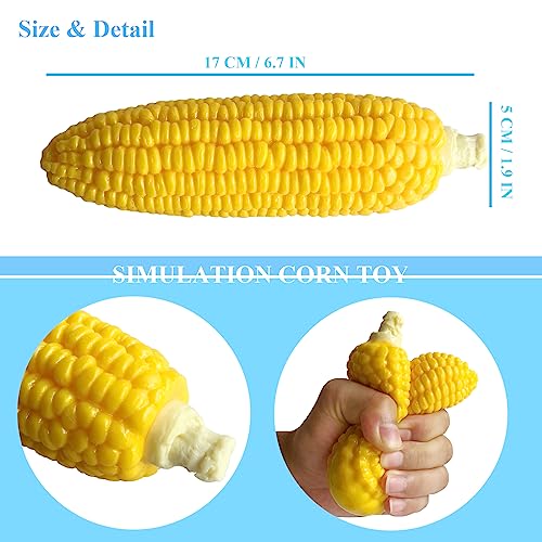 Corn Squishy Stress Toy – Soft Scented Kawaii Squeeze funnysquee
