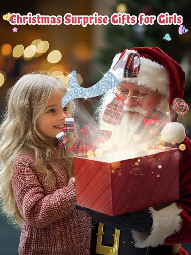 Cosweet Elf Doll Mermaid Chef Outfit Set - Includes Sleeping Bag, Apron, Skirt, Top, Shoes, Blue Mermaid Skirt - Christmas Decor Gift (Doll Not Included)