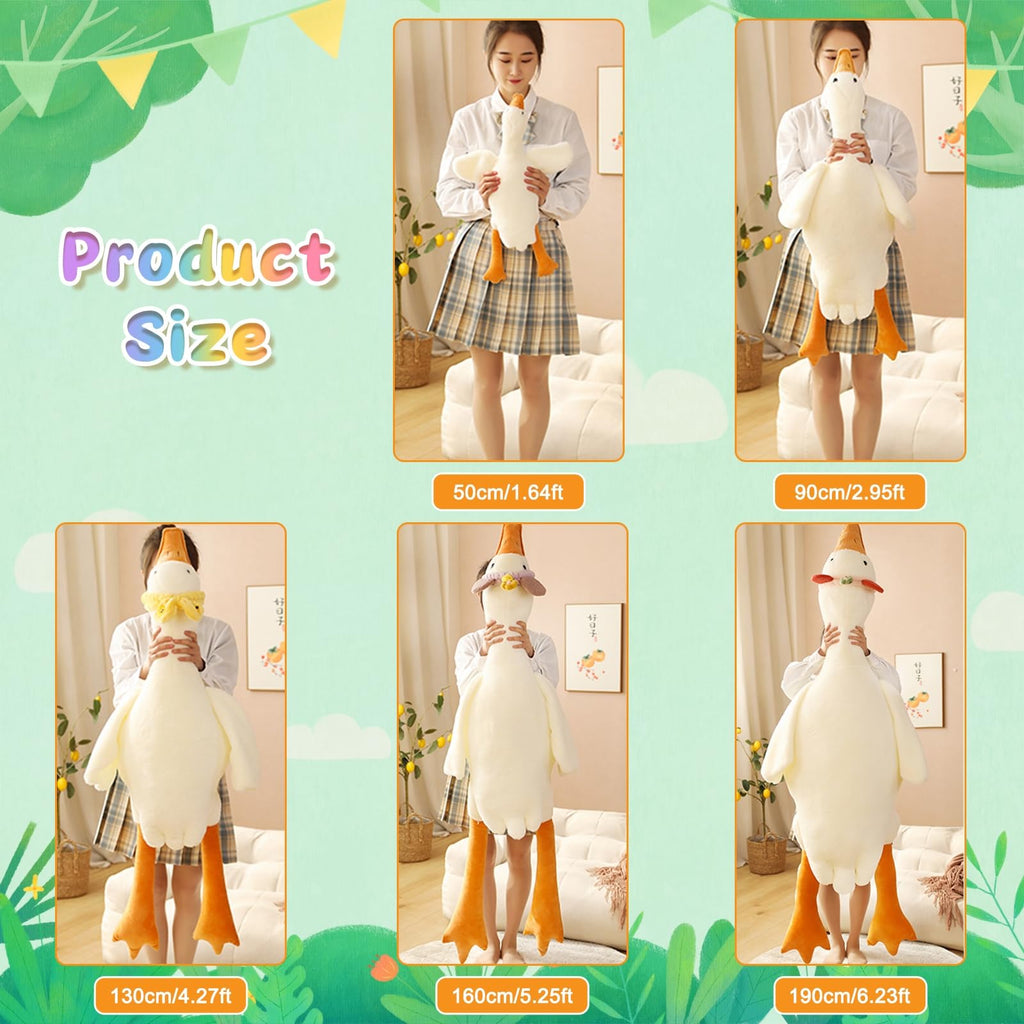 CottonStar 20 Inch Goose Stuffed Animal – Soft Cute Duck Plush Toy and Hugging Pillow for Kids