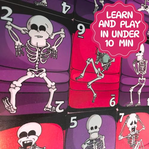 Couch Skeletons Card Game – Quick 2-Player Skeleton Couch-Filling Game by The Dusty Top Hat