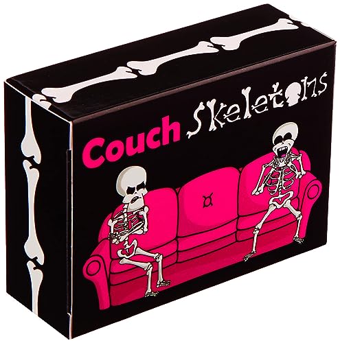 Couch Skeletons Card Game – Quick 2-Player Skeleton Couch-Filling Game by The Dusty Top Hat