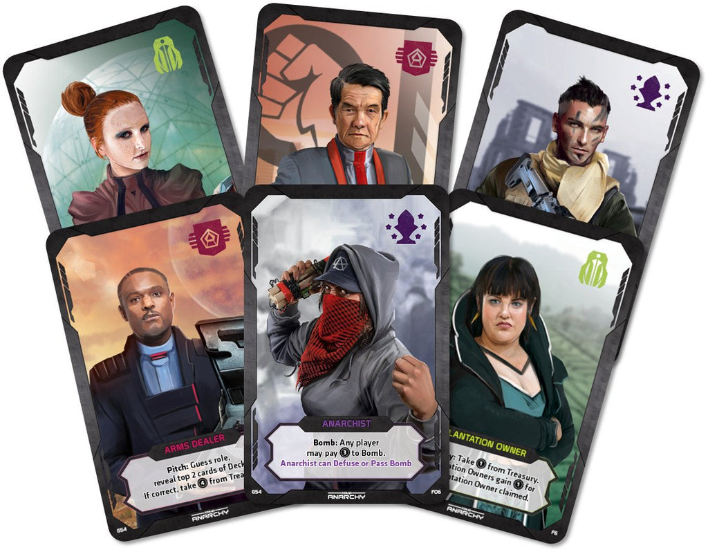 Coup: Rebellion G54 – Anarchy Expansion: 7 New Roles for Deeper Bluffing & Strategy