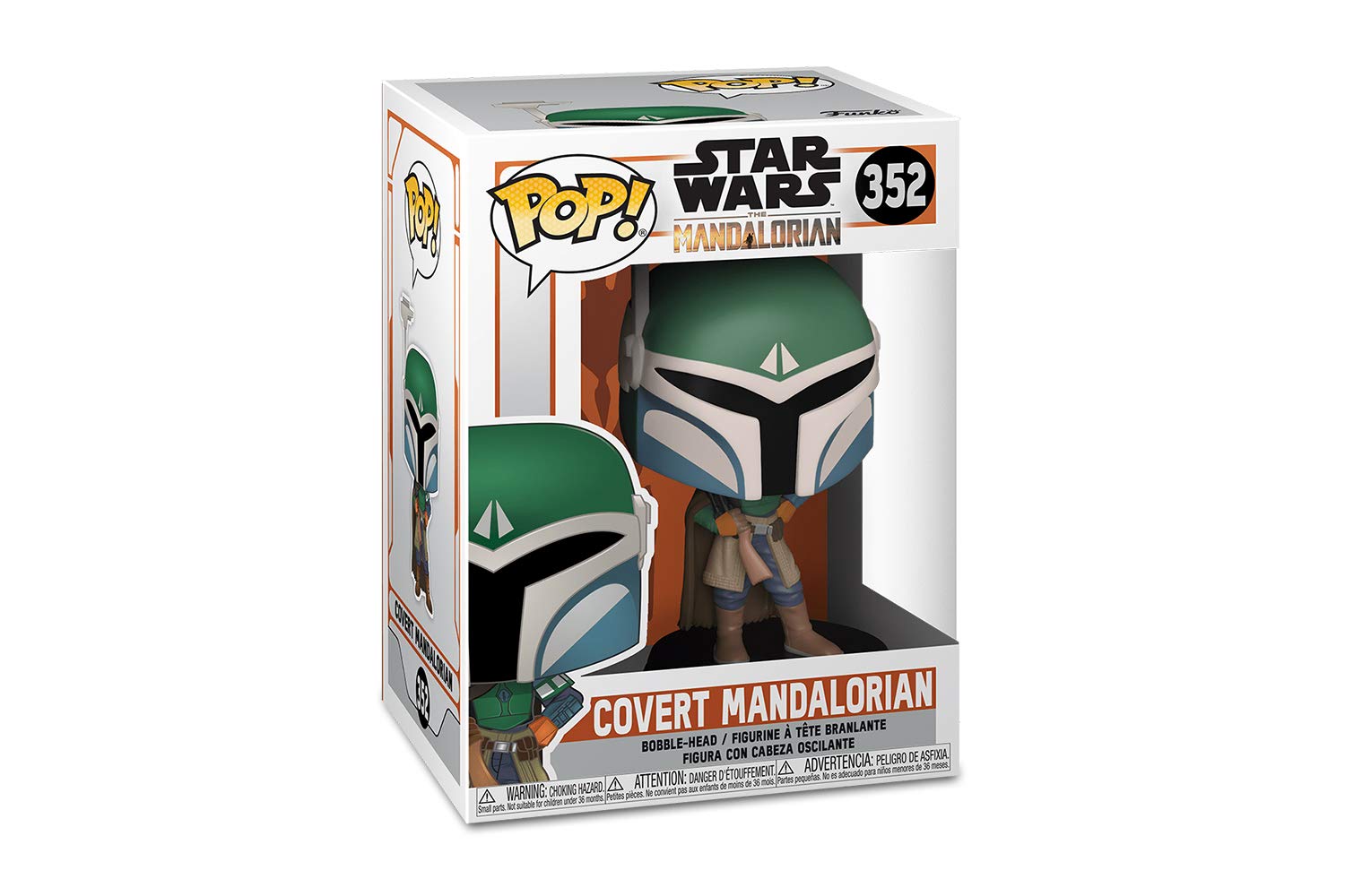 Covert Mandalorian Funko Pop! Figure – 3 ¾ Inch Vinyl Collectible from The Mandalorian