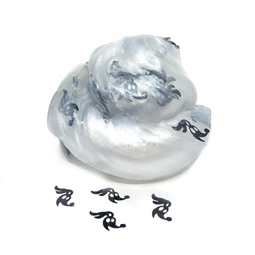 Cra-Z-Art Cra-Z-Slimy The Nightmare Before Christmas Jack Skellington Slime with Iridescent Silver Slime and Zero Confetti