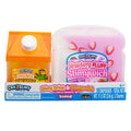 CRA-Z-Art Lunch-Themed Slime Set: Scented Orange Pineapple Drink & Strawberry Fluff Slimywich
