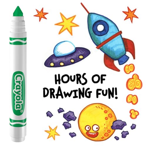 Crayola 12 Count Green Washable Broad Line Markers – Bulk Pack