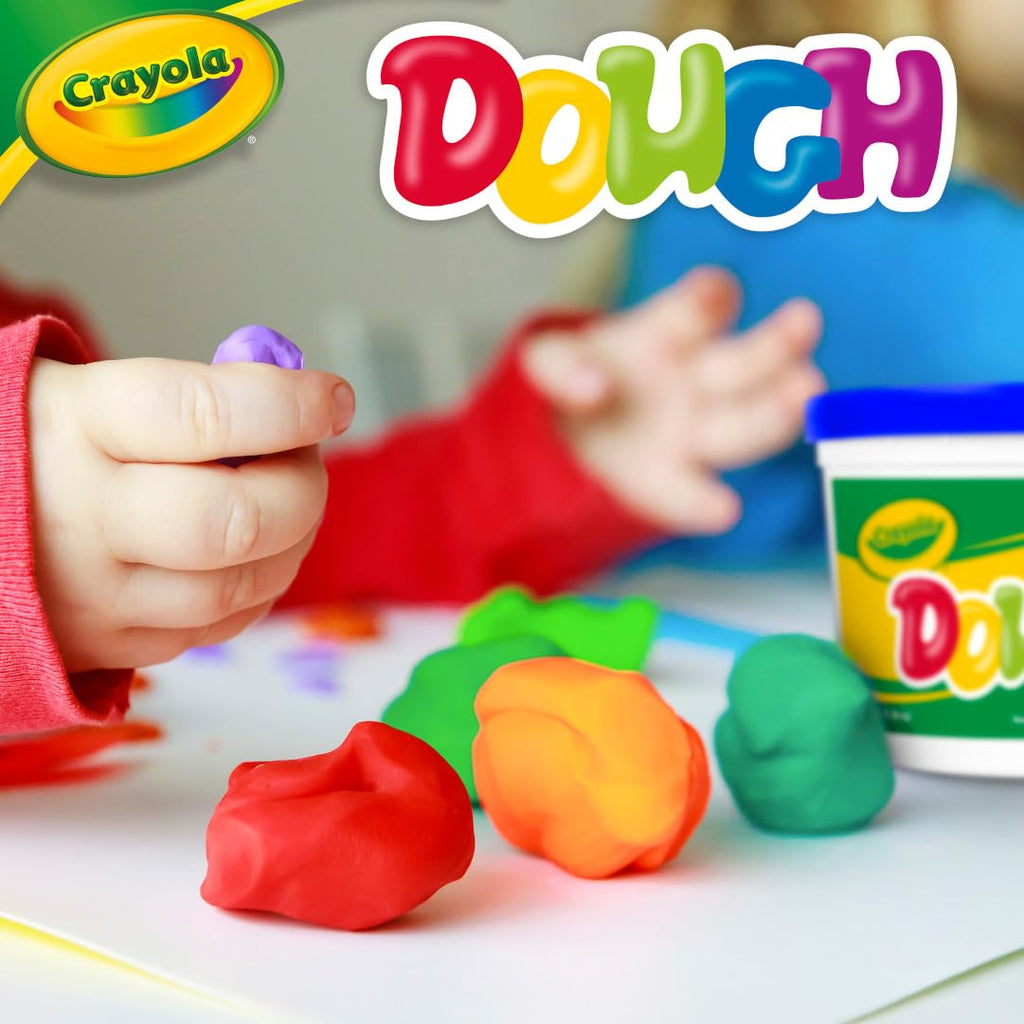 Crayola 3lb Blue Modeling Dough Bucket – Soft, Non-Toxic, Reusable for Kids Ages 3+