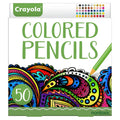 Crayola Adult Colored Pencils (50 Count) – Fine Point, Non-Toxic Art Supplies for Teens & Adults [Amazon Exclusive]