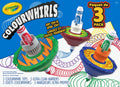 Crayola Colourwhirls (3ct) Spin Art Toy – Battling Spinning Tops for Kids Ages 6+