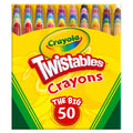 Crayola Mini Twistables Crayons (50ct) – No Sharpening, Less Mess for Kids 3+