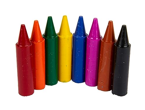 Crayola MyFirst Jumbo Crayons, 8-Pack – Easy-Grip Crayons for Toddlers 12+ Months