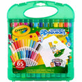 Crayola Pip-Squeaks Washable Marker Set (65ct) – Mini Markers & Paper for Kids Ages 4+