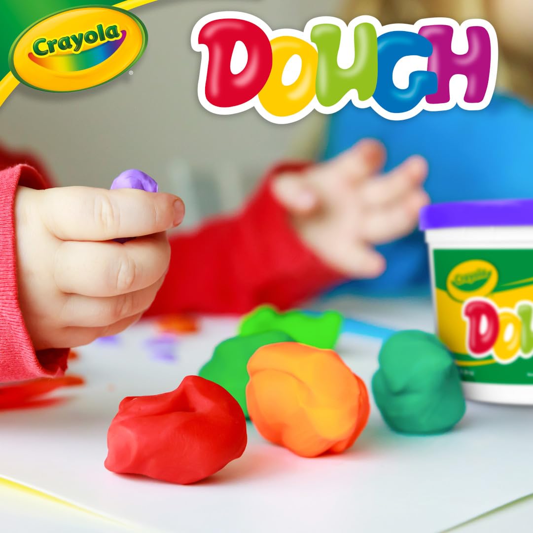 Crayola Purple Modeling Dough (3 lb) – Soft, Reusable Bulk Clay Alternative for Kids