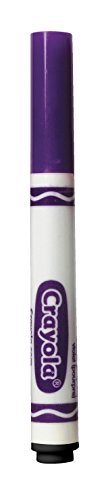 Crayola Violet Broad Line Markers 12 Count – Bulk Nontoxic Markers for Schools & Art Projects