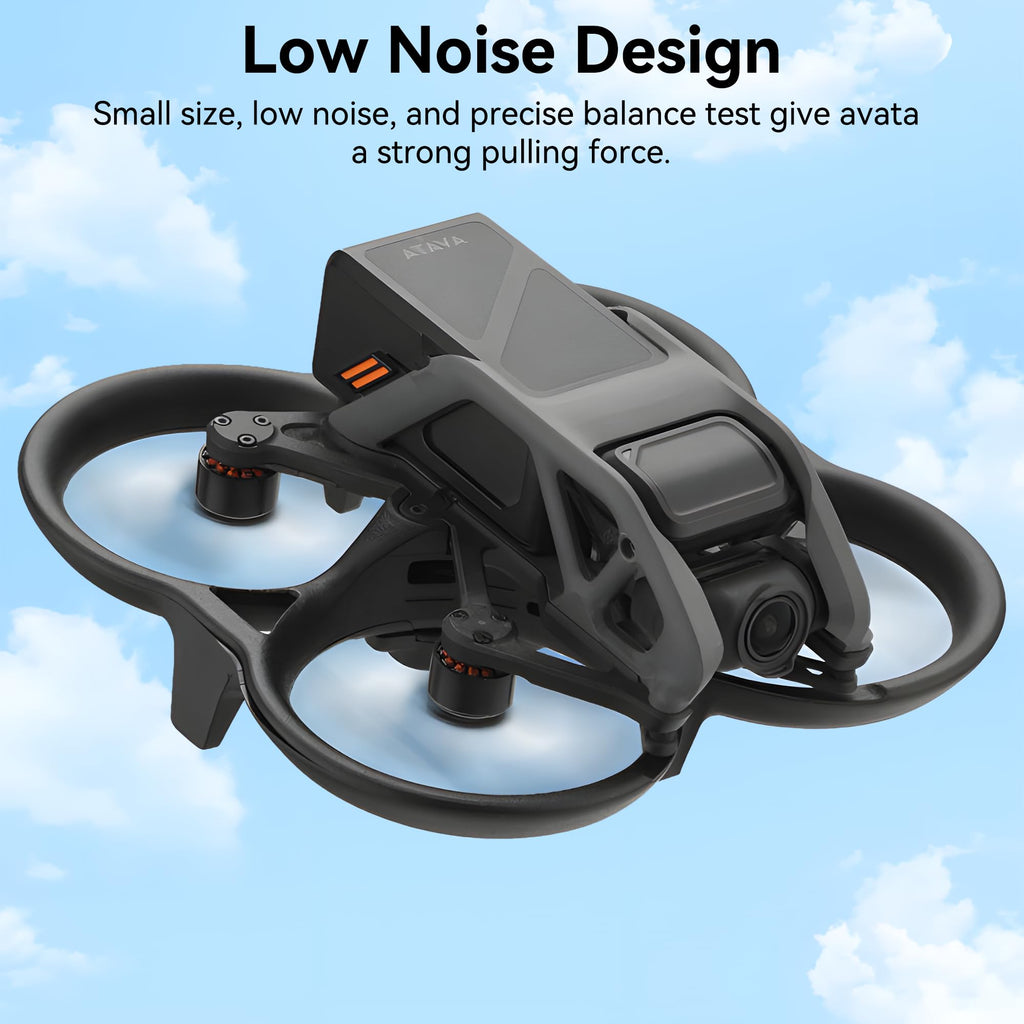 Craznick 8-Pack Propellers for DJI Avata – Low Noise, Easy Install with Screws & Screwdrivers
