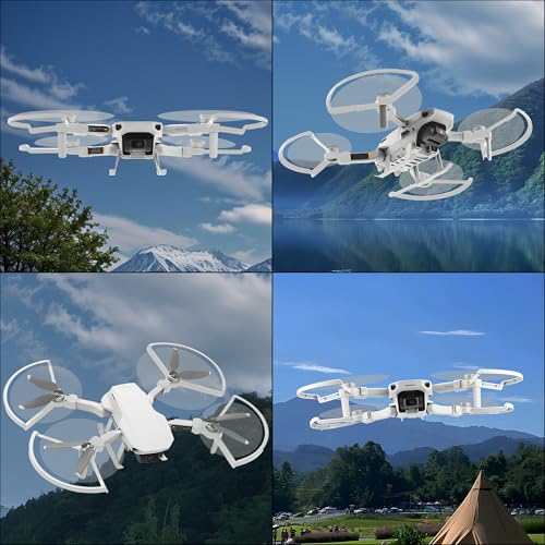 Craznick Propeller Guard for DJI Mini 2 / Mini 2 SE / Mini 4K / Mini SE – Lightweight 26g Quick-Release 4-Pack Drone Accessory