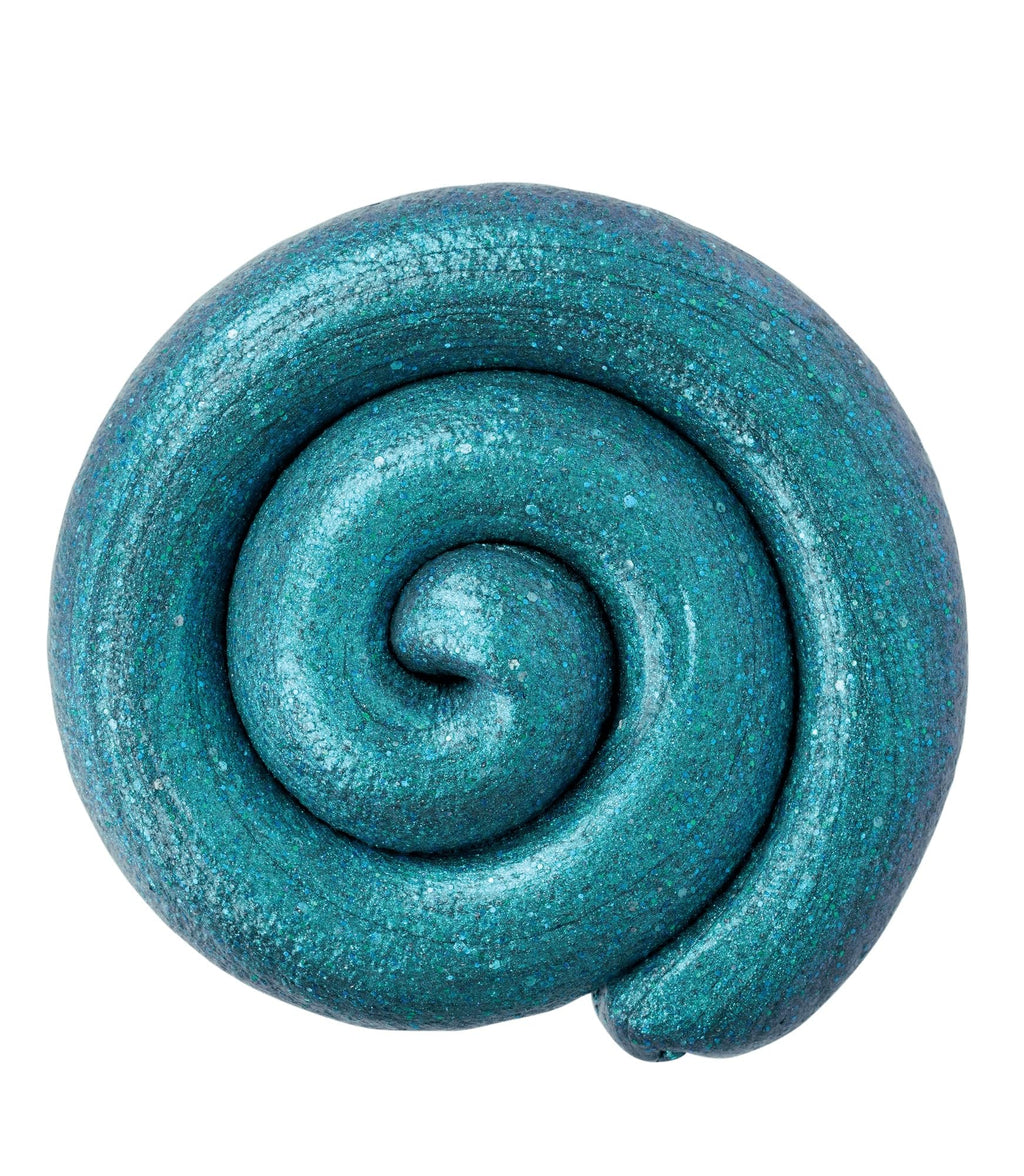 Crazy Aaron's Happy Earth Thinking Putty - Blue Magnetic Putty with Rainbow Magnet, 90g, 4-Inch Tin