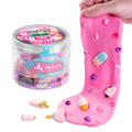 Crazy Aaron's I Scream, You Scream Pink Buttery Slime with Strawberry Scent and Ice Cream Charms – 8.2 oz