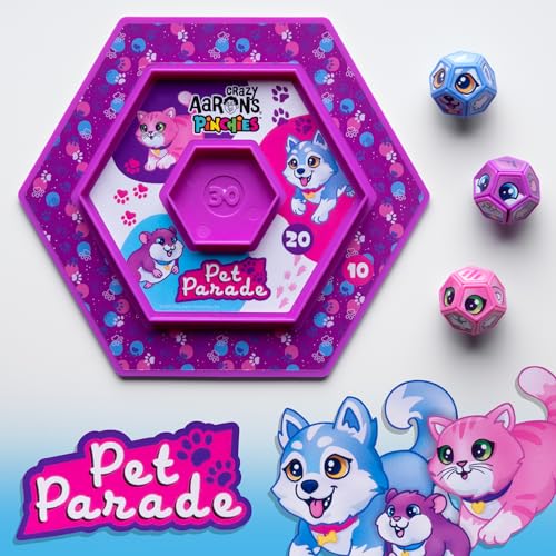 Crazy Aaron's Pinchies Pet Parade Series #1 Fidget Toy – Tactile Sensory Game for Kids & Teens