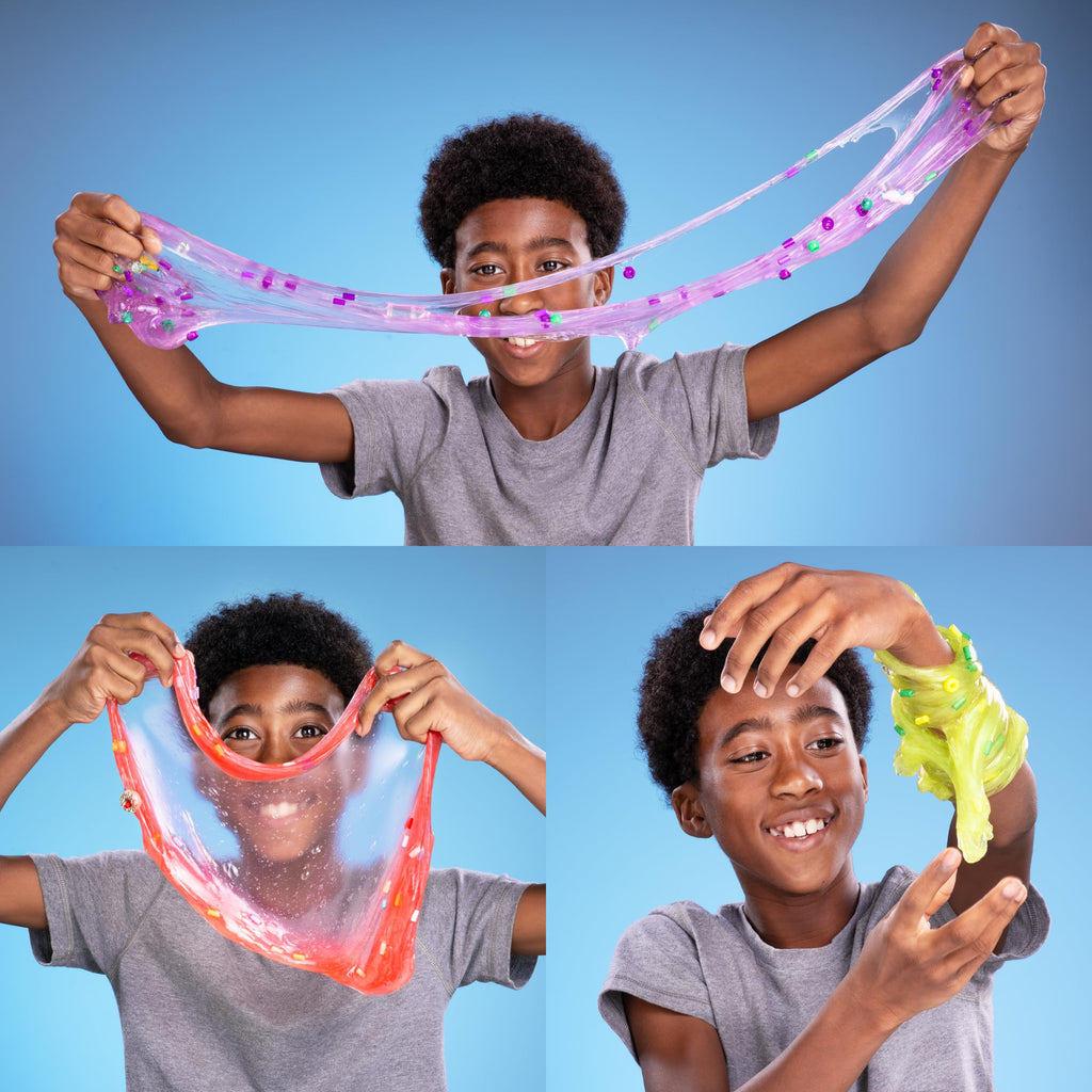 Crazy Aaron's Slime Charmers Cosmic Matter Blue Water Slime with Charms – Sensory Toy for Kids Ages 3+
