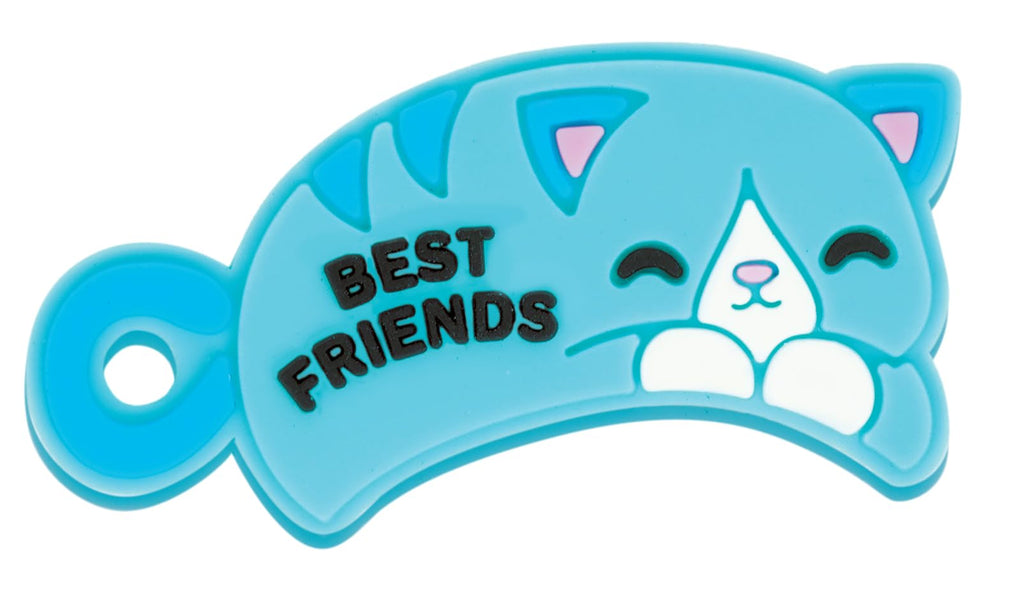 Crazy Aaron's Thinking Putty BFF – Clear Sensory Putty with Cat Charms and Clay Accents, 4-Inch Tin (3.2 oz), Never Dries Out, Made in USA