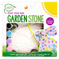 Creative Roots Paint-Your-Own Bunny Garden Stone Kit – Ceramic Stepping Stone with 6 Acrylic Paints