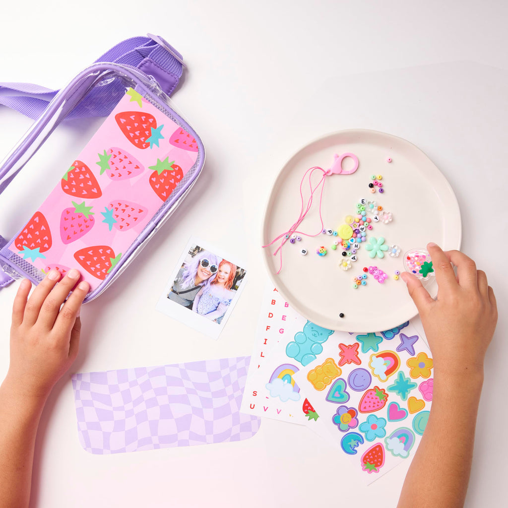 Creativity for Kids Chic Boutique Belt Bag - DIY Fashion Craft Kit for Girls Ages 6+