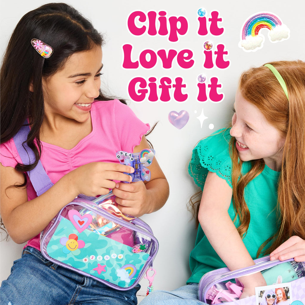 Creativity for Kids Chic Boutique Hair Clips: DIY Hair Clip Kit for Girls Ages 6+