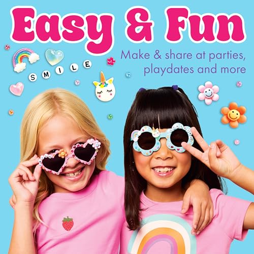 Creativity for Kids Chic Boutique Sunnies DIY Kit – Make 2 Trendy Sunglasses with Pearls, Rhinestones & Charms