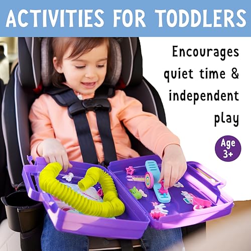 Creativity for Kids Magical Playground Sensory On-the-Go Kit – Unicorn Sensory Bin for Toddlers Ages 3-5
