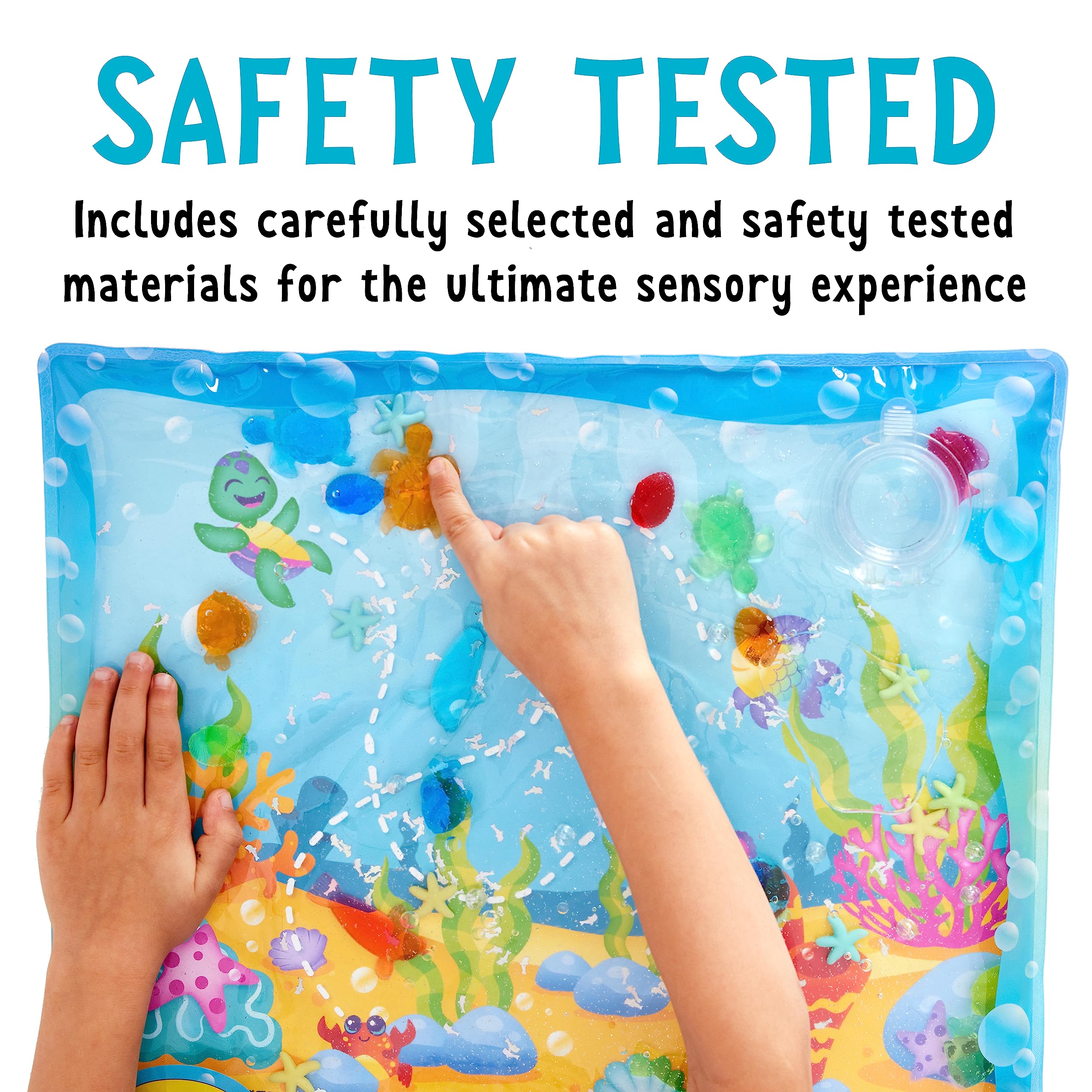 Creativity for Kids Ocean Adventure Sensory Squish Bag – Calming Sensory Toy for Toddlers Ages 3+