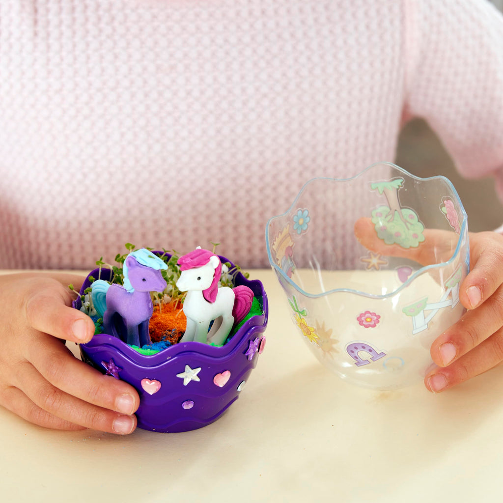 Creativity for Kids Pony Terrarium Kit – Horse Gifts for Girls Ages 6+
