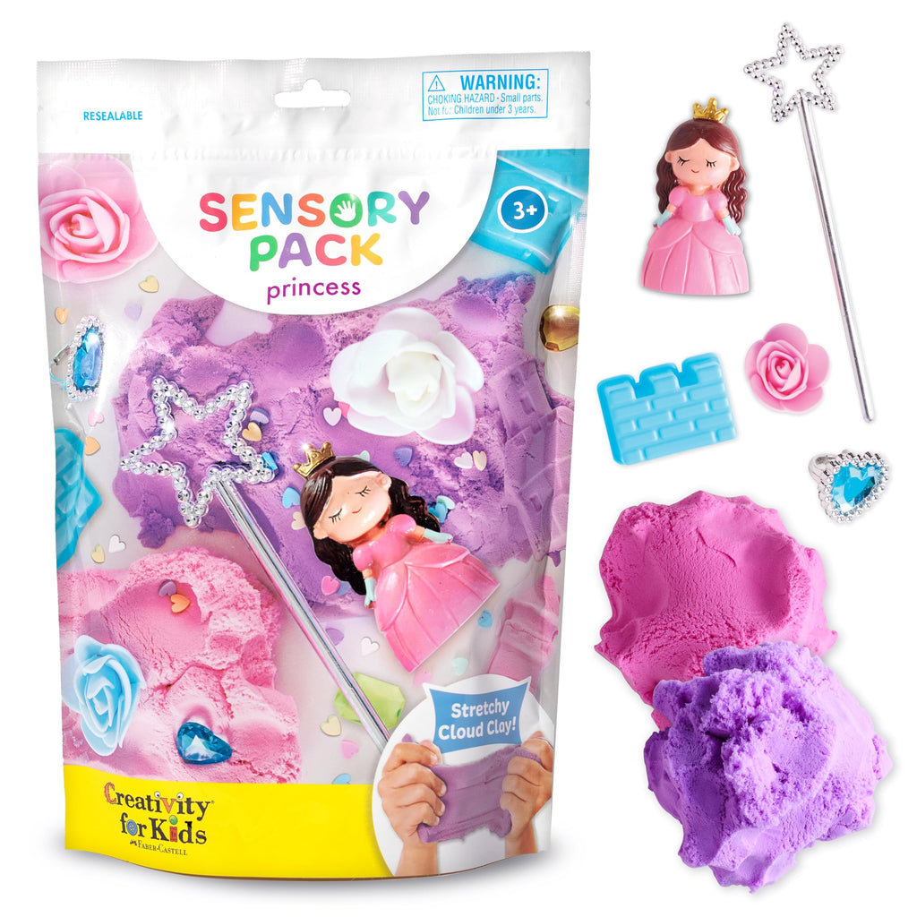Creativity for Kids Princess Sensory Pack – Calm Down Corner & Travel Toy for Ages 3+