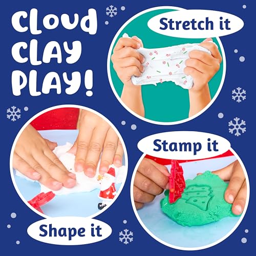 Creativity for Kids Sensory Pack Christmas – Portable Sensory Play Kit for Toddlers Ages 3+
