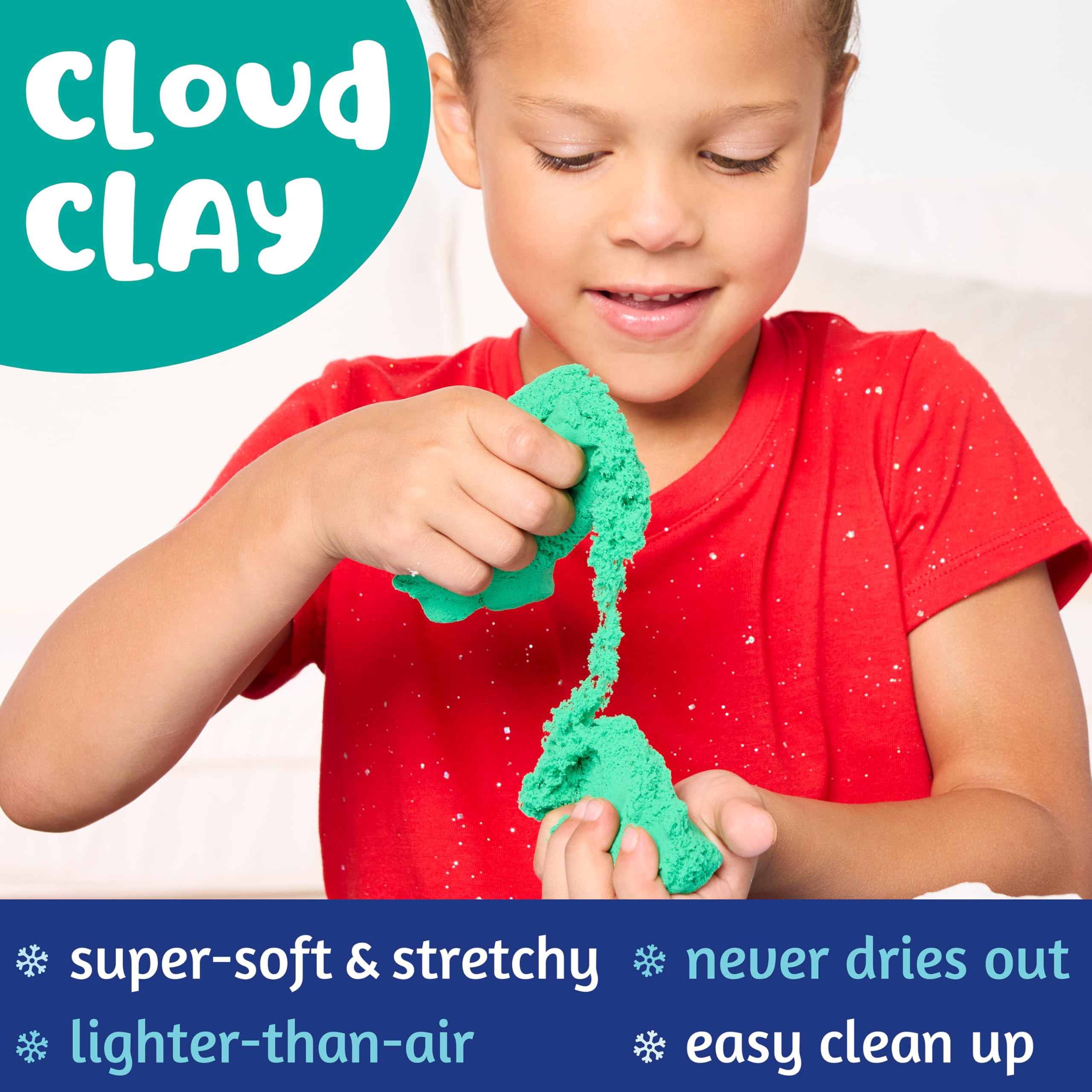 Creativity for Kids Sensory Pack Christmas – Portable Sensory Play Kit for Toddlers Ages 3+
