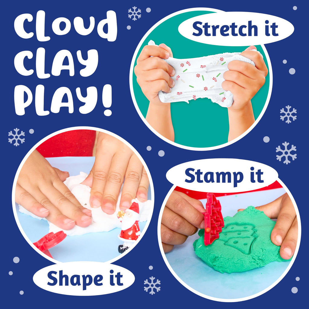 Creativity for Kids Sensory Pack Christmas – Portable Sensory Play Kit for Toddlers Ages 3+