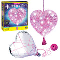 Creativity for Kids String Art Heart Light Kit – Glowing Lantern Craft for Ages 8+