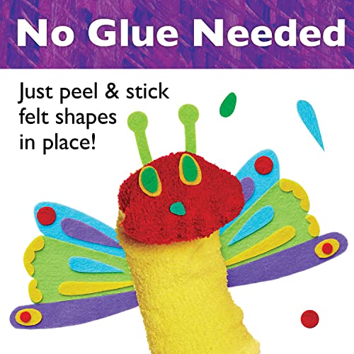 Creativity for Kids The Very Hungry Caterpillar Story Puppets: DIY Sock Puppet Kit for Toddlers (Ages 3+)
