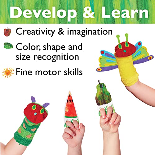 Creativity for Kids The Very Hungry Caterpillar Story Puppets: DIY Sock Puppet Kit for Toddlers (Ages 3+)