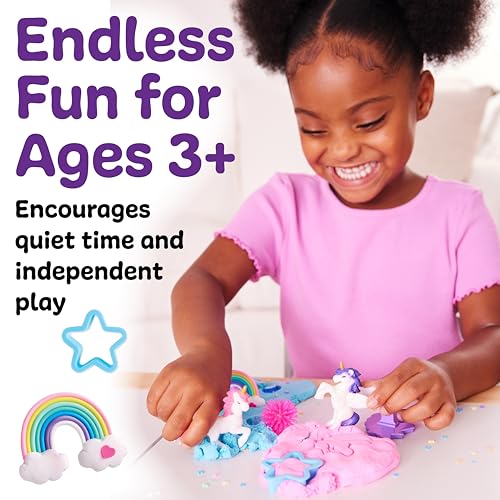 Creativity for Kids Unicorn Sensory Pack - Toddler Toys with Cloud Clay, Stamps & Figurines, Ages 3+