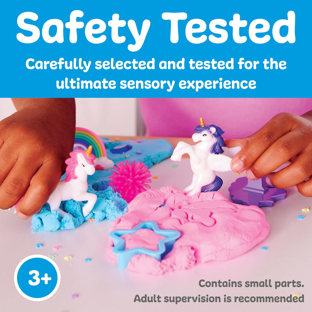 Creativity for Kids Unicorn Sensory Pack - Toddler Toys with Cloud Clay, Stamps & Figurines, Ages 3+