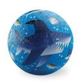 Crocodile Creek Shark Reef Playground Ball – Durable Rubber Ball for Kids Ages 3+ – PVC-Free & BPA-Free